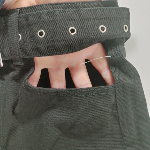 We Wore What Women's Jeans Size 26 Cut Out Straight Leg Black - Picture 8 of 13